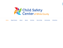 Tablet Screenshot of childsafetycenter.org